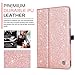 BENTOBEN Galaxy Tab A 10.1 Case,Slim Lightweight PU Leather Glitter Shiny Stand Smart Folio Cover with Auto Sleep/Wake Feature for Samsung Galaxy Tab A 10.1 Inch SM-T580 T585(No Pen Version),Rose Gold