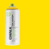 Montana Cans Chalk Spray Paint 400ml Yellow Aerosol Artist Graffiti view 2