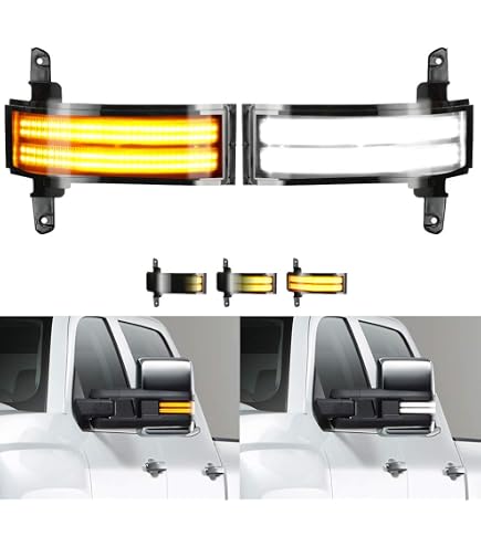 Luz LED Con Logo SILVERADO Para Parrilla Frontal