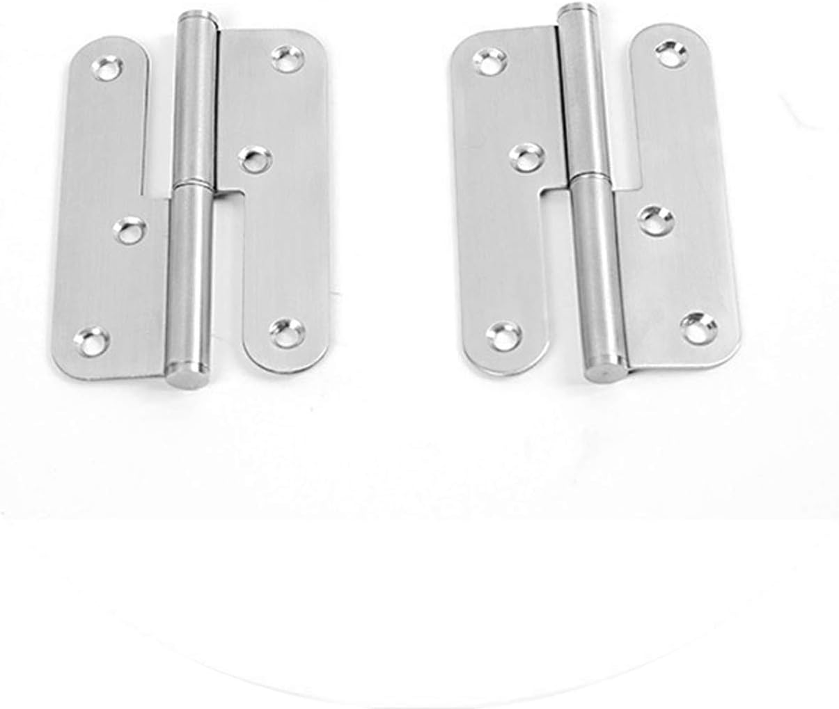 DMGARDEN 2 pcs Thickened Stainless Steel Lifting Hinge,Rising Lift Off Door Hinge,Folding Butt Hinges (Left) - Image 5