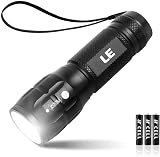 Lighting EVER LE1000 Super Bright LED Torch, Water Resistant, Small, view 1