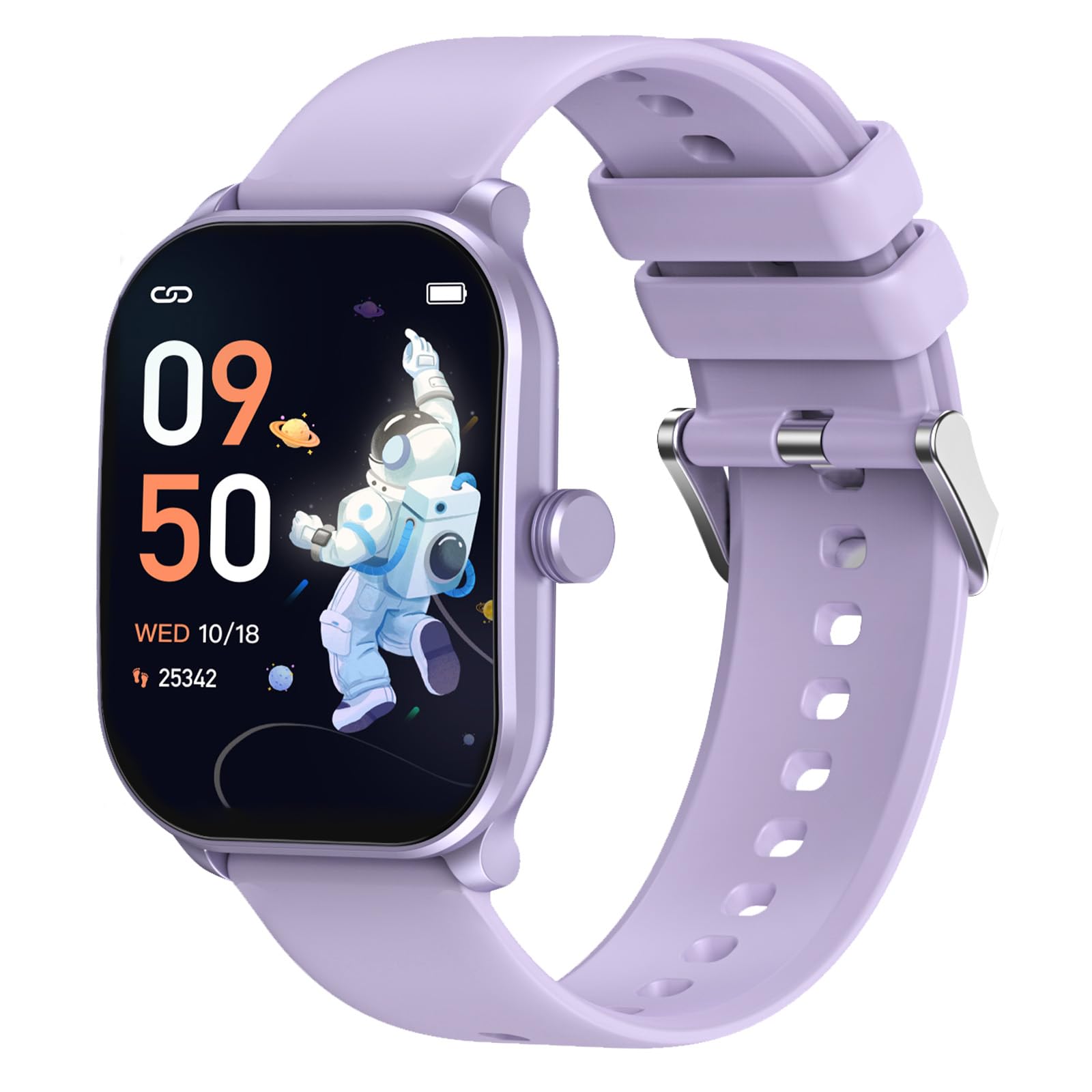 Tynggko Kids Smart Watch for Boys Girls, Fitness Tracker Watch with Pedometer, 65 Sport Modes, Heart Rate Sleep Monitor, Alarm Clock, Kids Gifts for Boys Girls Teens 10+ (Purple)