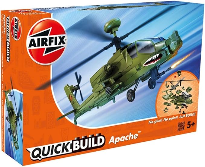 Airfix J6004 Quick Build Apache Helicopter Model Kit Amazon.co.uk