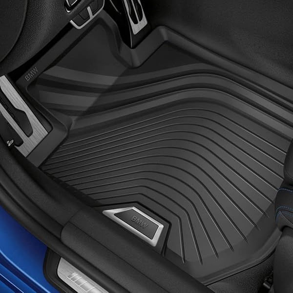 thumbnail image 2 of ToughPRO Black Rubber Floor Mats For BMW 3 Series 2006-2011 – All Weather Heavy Duty, Full Set 2 of 4