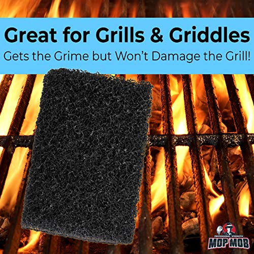 RestaurantGrade Griddle Cleaning Pads 5 Pack. Use on Metal Grills