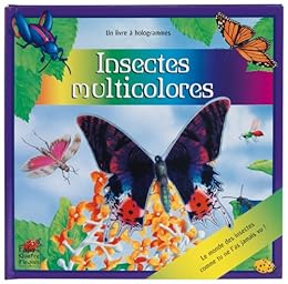 Insectes multicolores