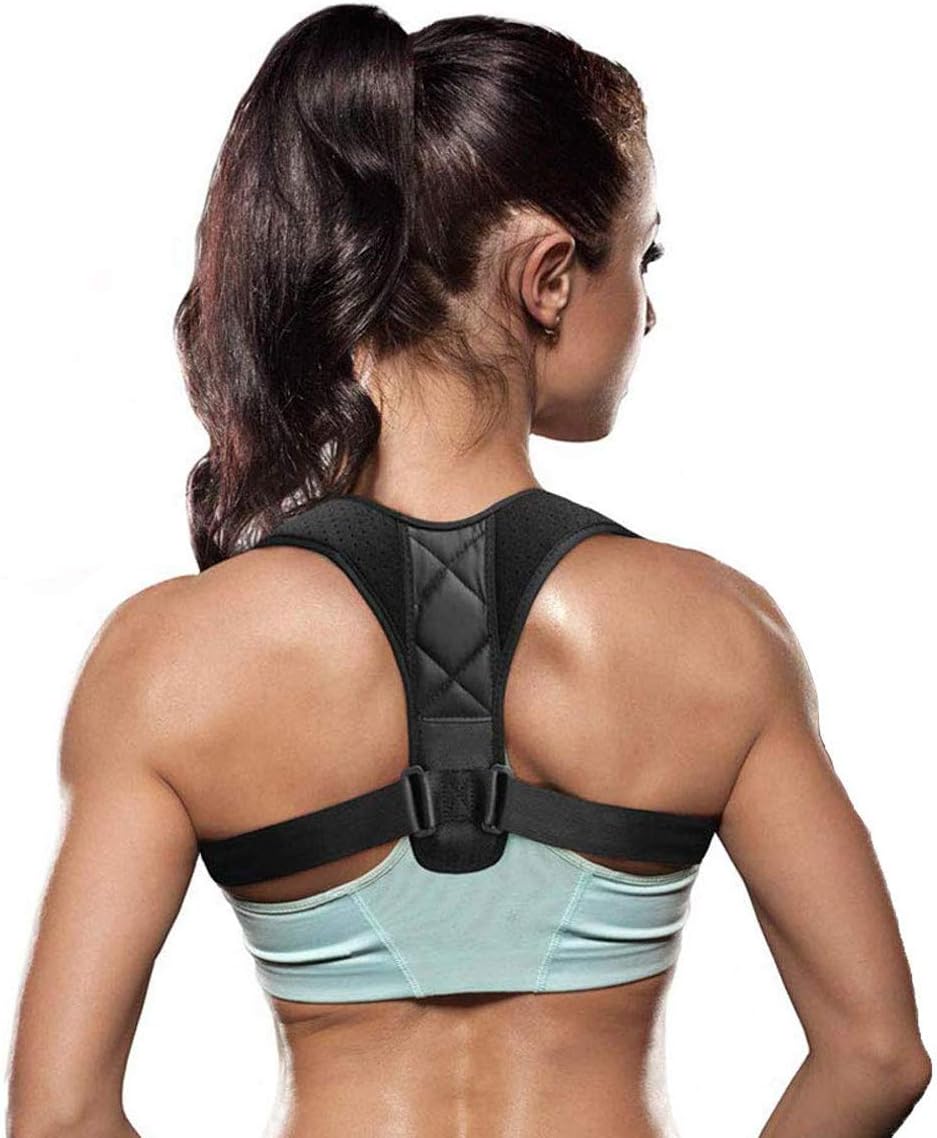 Posture Corrector Adjustable Back Shoulder Support Brace Band for Men