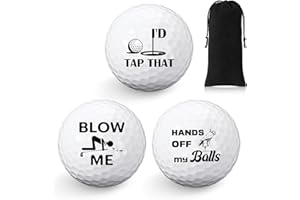 Threan Golf Ball Gift Set Funny Novelty Golfer Present for Men Birthday Dad Golfing Fan One Standard Size Unit