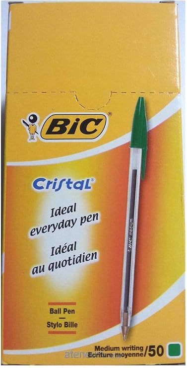 Ручка BIC cristal зелен (070330129641)
