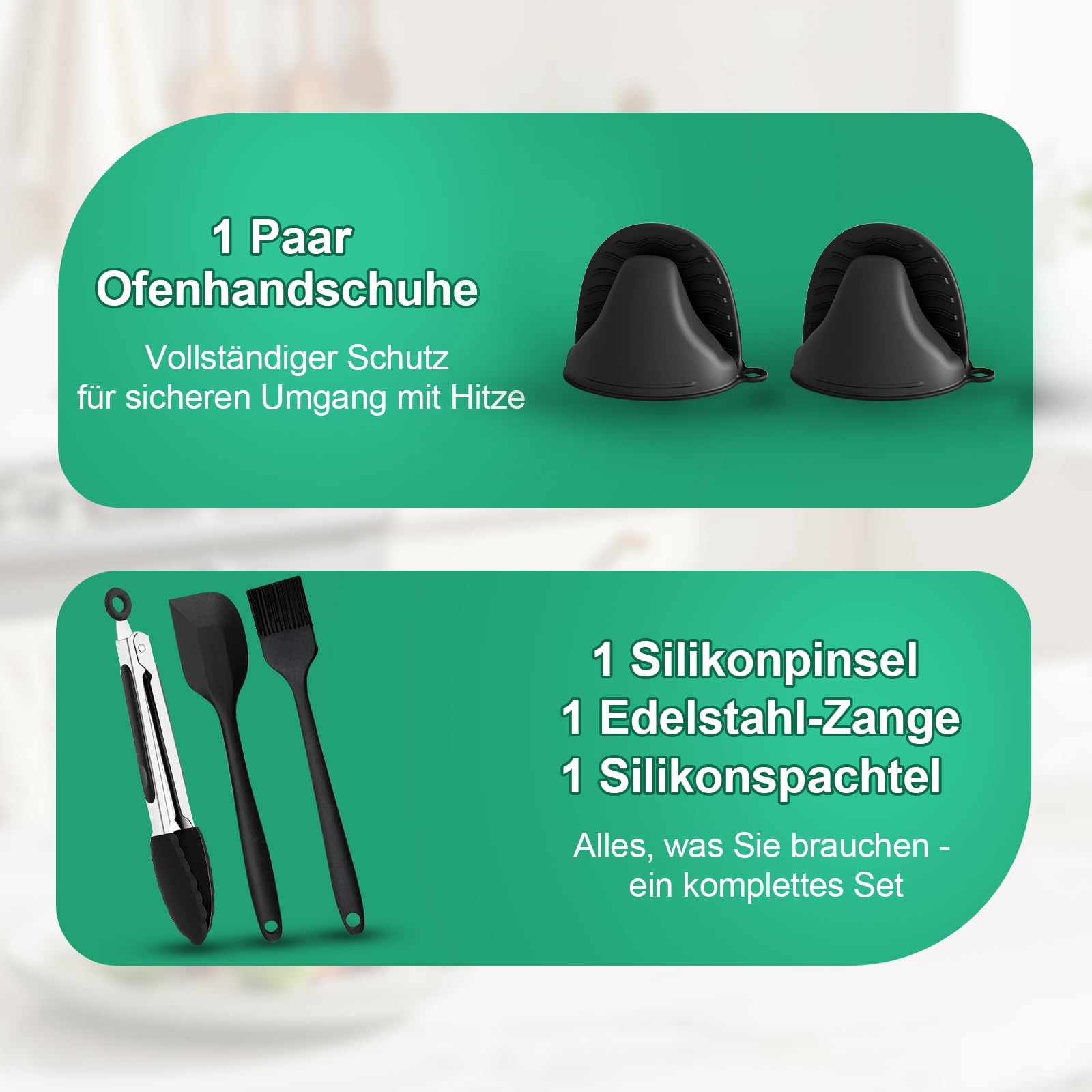 Heißluftfritteuse Zubehör Set für den COSORI Dual Blaze Airfryer 8,5 L. 21-Teiliges Set inklusive Wiederverwendbarer Silikon-Einsätze, Einem Grillrost, Silikon-Toastformen, Muffinformen und Mehr 5