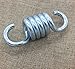 Vincilee 2pcs 4inches Hammock Chair Spring Heavy Duty Spring for Porch Swings Hanging Chairs and Hanging Swing ，600lbs/pcs Weight Capacity