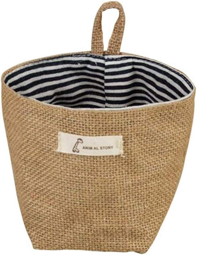 BASKET Cesta de almacenamiento de ropa sucia de tela de algodón Bolsa