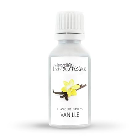 lean:life | flavourlicious | Flavdrops Aroma Tropfen | Flavor Drops für Quark, Jogurt, Porridge uvm. | Aromatropfen Made in G