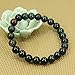 Natural Green Bloodstone Heliotrope Gemstone 8mm Round Beads Stretch Bracelet 7 inch