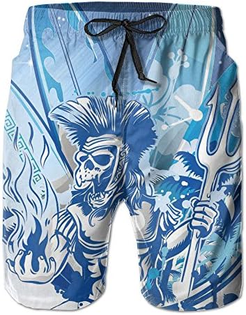 Men Funny The Devil With A Fork Shorts For Men
