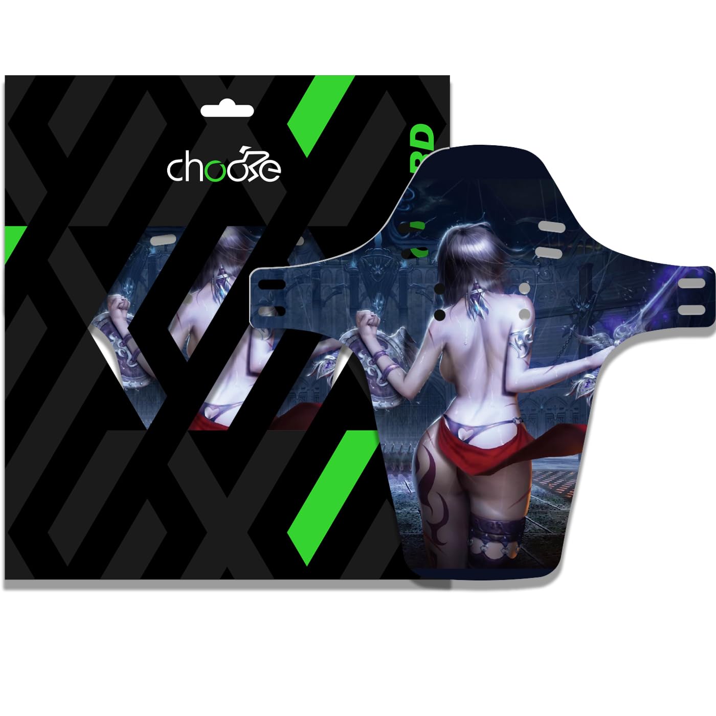 CNCLOL Mountain Bike Mudguards,MTB Mudguards Front and Rear,Bicycle Mudguards Fits 26", 27.5", 29" Plus Size and Fat Bikes.MV