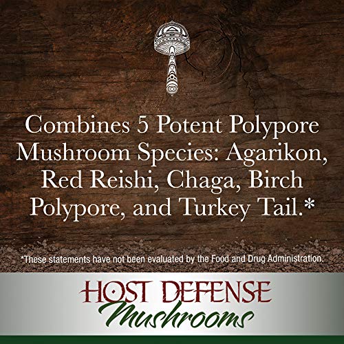 Host Defense - MycoShield Multi Mushroom Spray Peppermint, Daily Immune Support with Agarikon, Turkey Tails, and Reishi, Non-GMO, Vegan, Organic, 142 Servings (2 Ounces) - Thumbnail 5