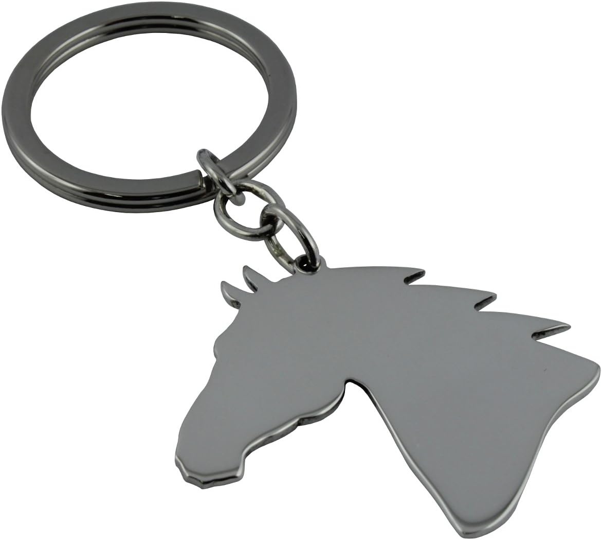 Arfasatti Solid Sterling Silver 925 Keyring Horse Handmade in Italy