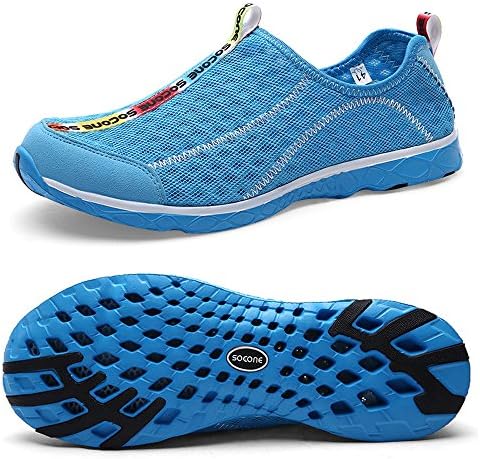 Feetmat Mens Slip On Water Shoes Athletic Walking Shoes