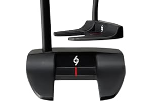 69 Golf Golf Putter with Grip for Men 35'" Length | Stepped Steel Shaft | PVD Coating Putter Head