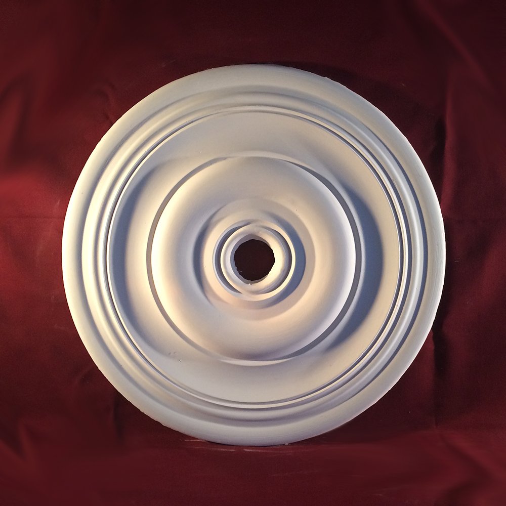 Ceiling Rose Victorian Plain Design 480mm Plaster White Amazon