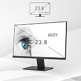 MSI PRO MP241X 23.8" FHD 1080p 75Hz VA Monitor 4ms HDMI VGA Anti-Glare Eye Care view 2