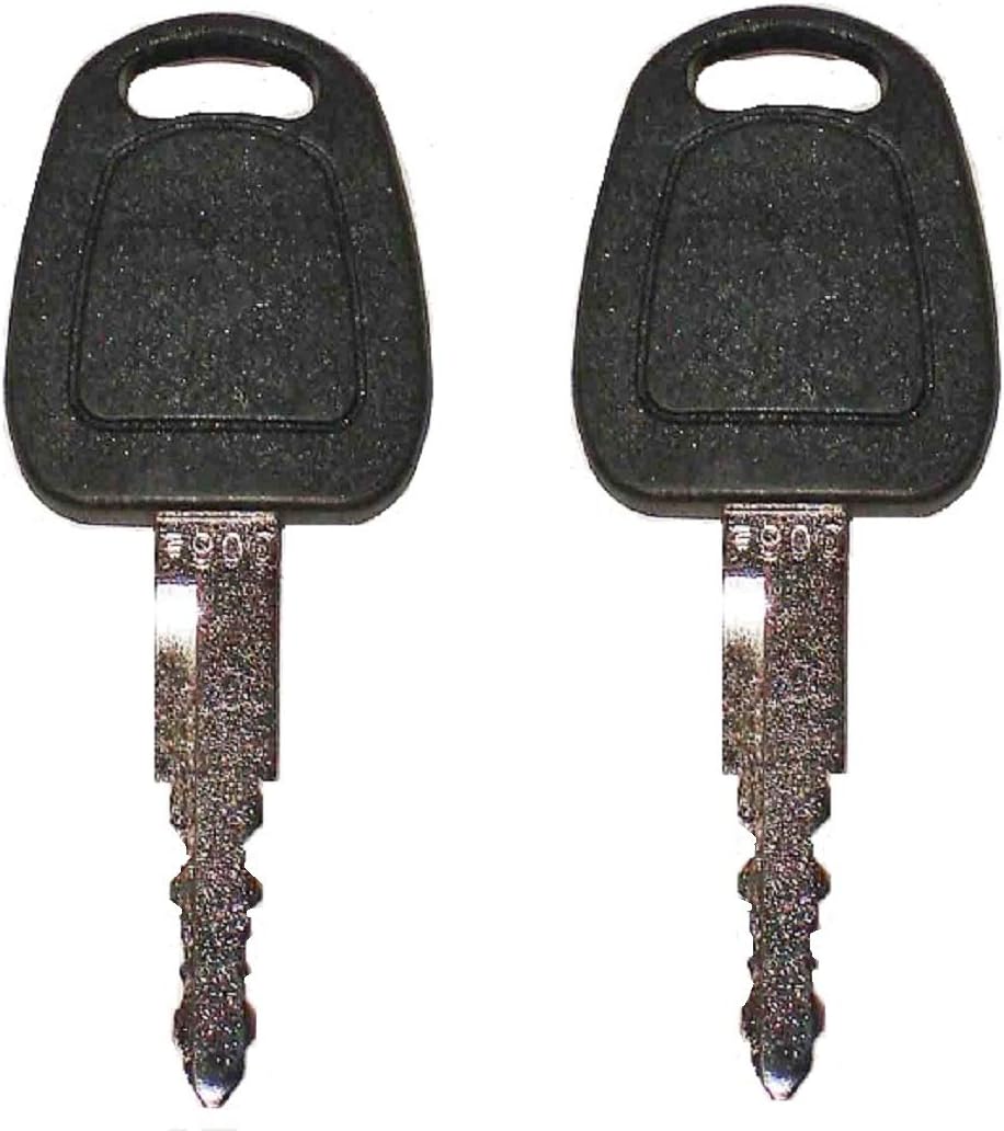2 Keyman Replacement Heavy Construction Equipment Ignition Keys Made to fit Doosan Daewoo 900 Excavator Bobcat Terex Part Number F900