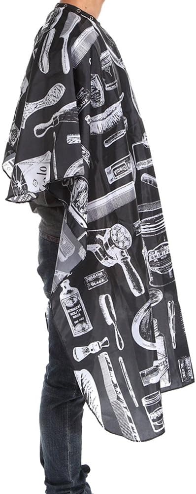 Coohole Haircut Cloth Hair Cutting Cape Barber Cape Waterproof Haircut Apron Cloth Perfect for Barbershop and Salon Hairdressing, Hair Dye, Perming and More Easy to Clean
