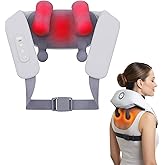 Shiatsu Neck and Back Massagers with Heat, 150 Mins Uses, 4 Modes & Adjustable Massage Head, Electric 3D Deep Tissue Kneading for Shoulder, Leg, Muscle Soreness, Pain Relief, Relaxation for Women, Men