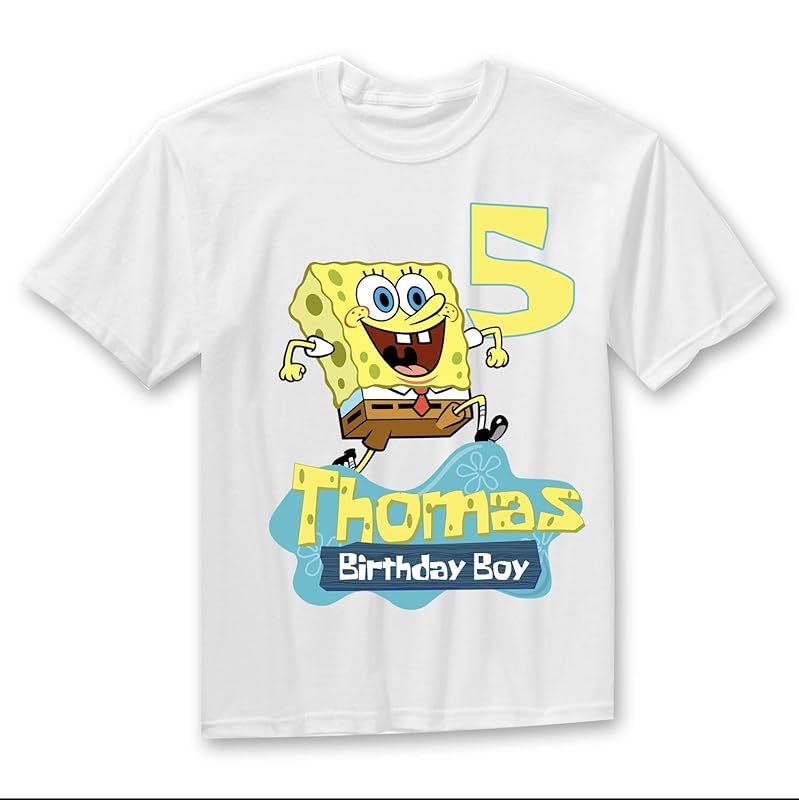 spongebob 2nd birthday shirt