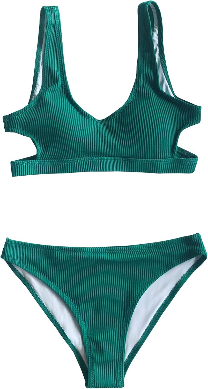 cupshe velvet bikini