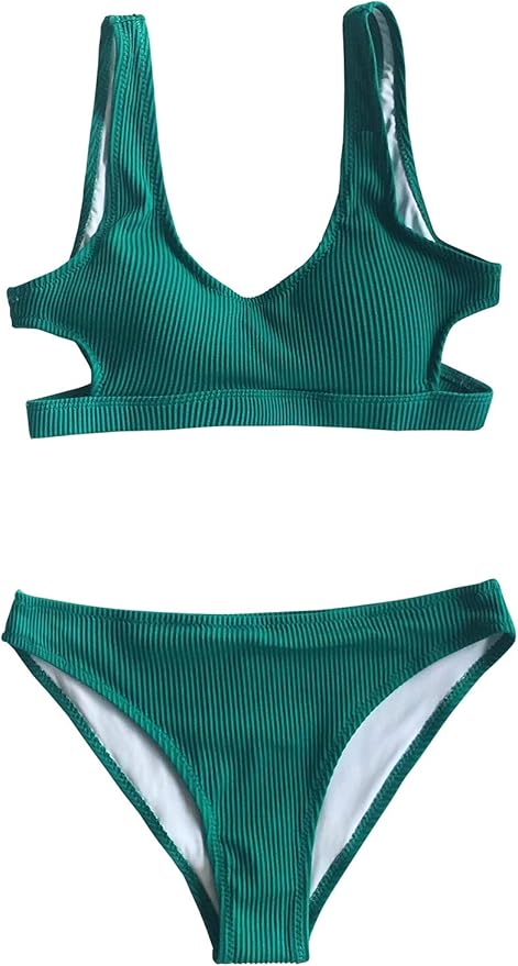 backless bandeau bikini