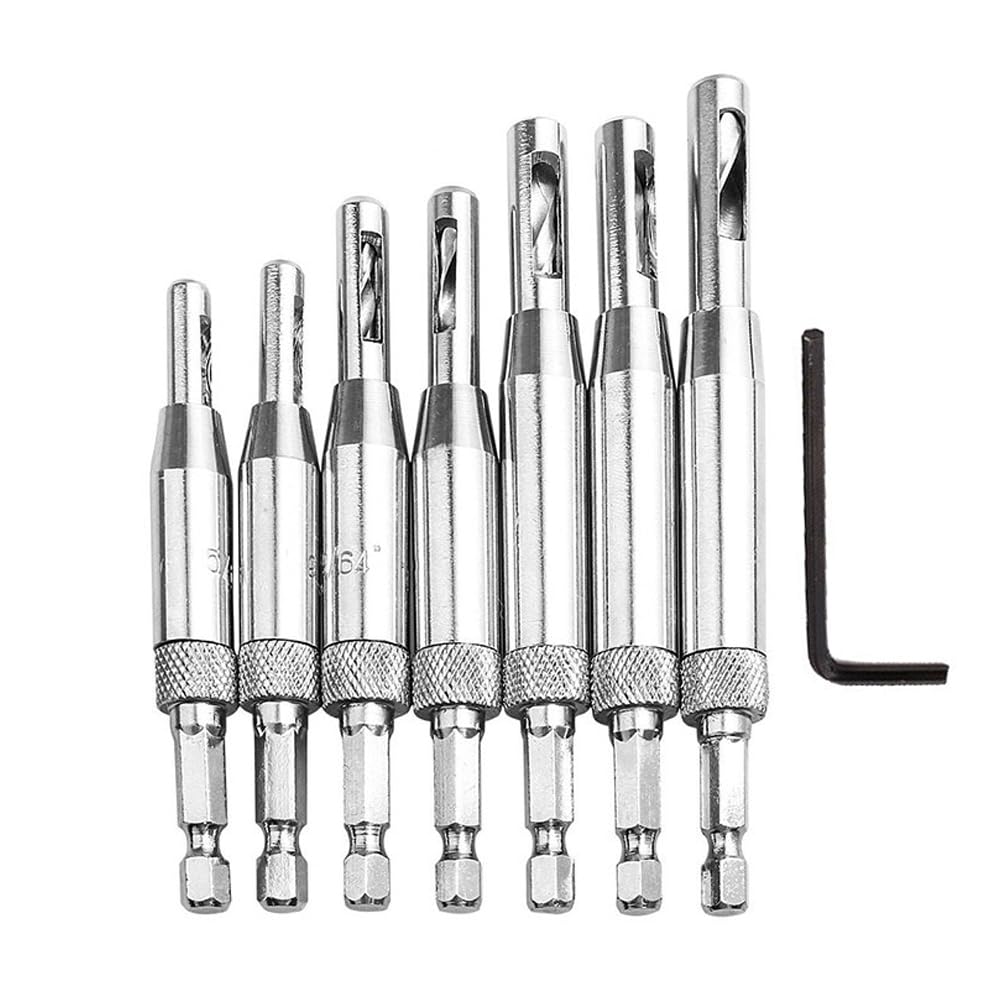 Hinge Centring Jig - 6.3mm, 5.1mm, 4.5mm, 3.5mm, 2.8mm, 2mm, 5mm