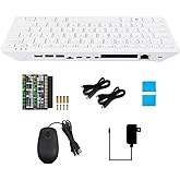 Waveshare Basic Kit, Compatible with Raspberry Pi 500, Quad-core Arm Processor, WI-F/Blue-T Support, Dual-4K Outputs, Comes w