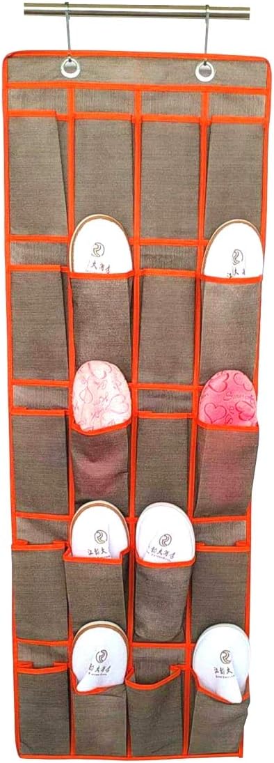 Best Orange Over The Door Shoe Rack