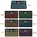 Mini Wireless Keyboard and Touchpad Mouse Combo with Colorful Backlit, Tripsky Q9 Colorful Backlit, 2.4Ghz Handle Remote for Android TV Box, PC, HTPC, IPTV, Raspberry Pi, Xbox 360, PS3, PS4 …