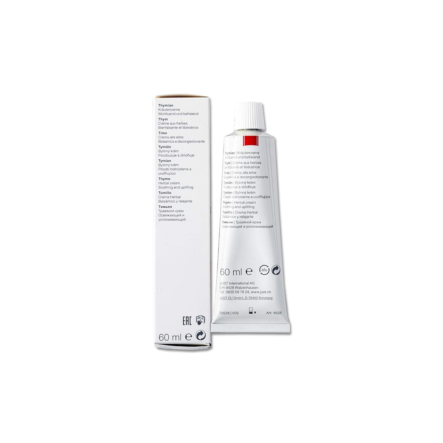 thyme tomillo herbal body cream