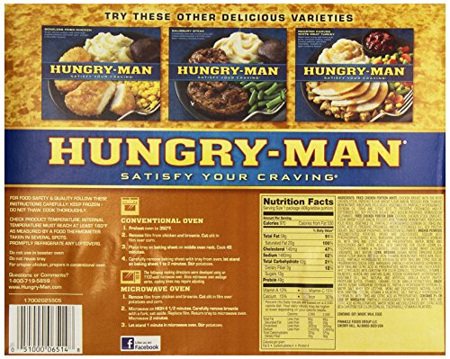 Hungry-Man Selects, Classic Fried Chicken, 16 Ounce (Frozen)
