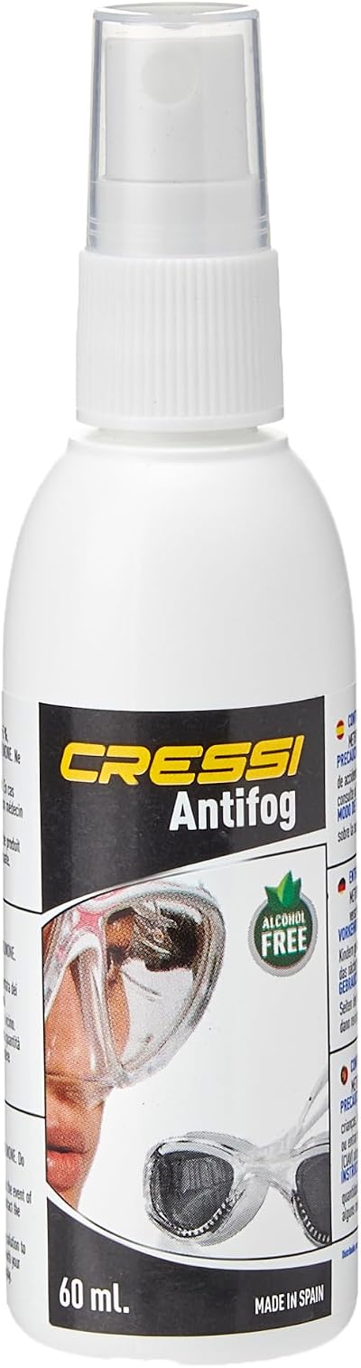 Cressi Anti-Fog 60Ml Three Pack - Diving Goggle Protectant