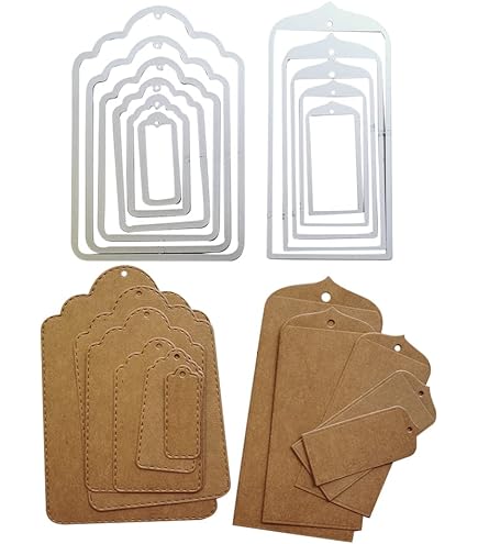 Amazon.com: sizzix tags, scallop combo #2
