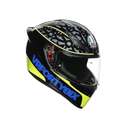 AGV K1 Valentino Rossi Speed 46 Motorcycle Helmet (Black/Blue