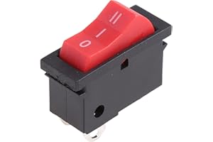JESSCASDAY Switch Hair Dryer Switch Switch 3 Position ON Off Boat Switch Red/Black 3 Speed Three-Legged Full Copper On Off On Switch 3 Pin