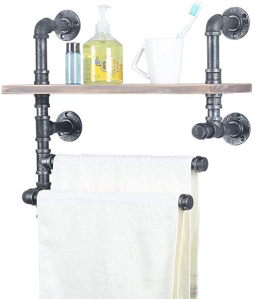 pipe towel storage