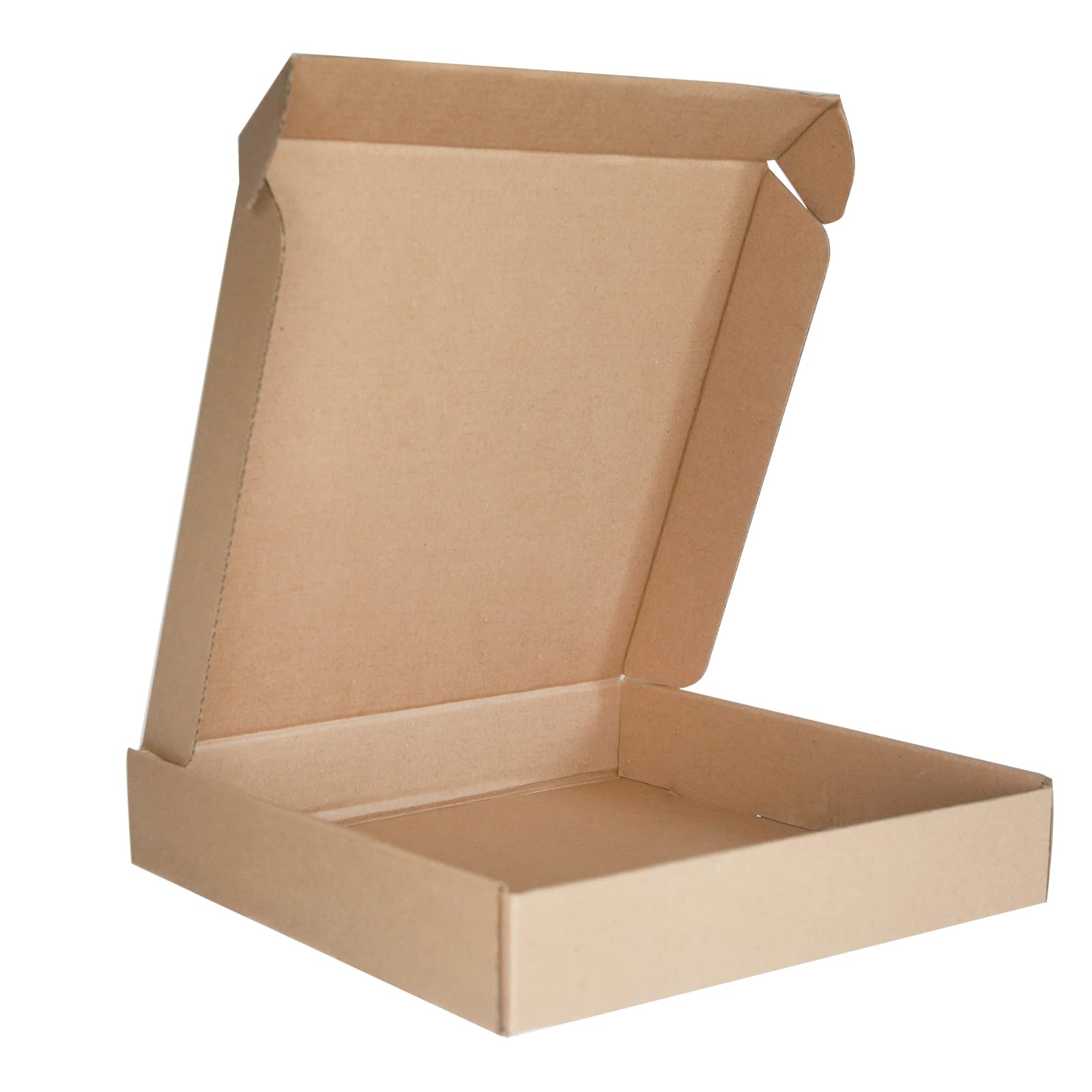 PACK4YA 220×213×40mm Small Parcel Postal Boxes Royal Mail PiP Corrugated Cardboard Boxes for Posting, Brown Square Mailing Postage Shipping Boxes for Small Business or Gift (20 Pieces)