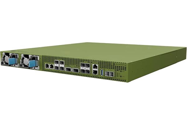 MikroTik RDS2216 ROSE Data Server, 16-Core ARM CPU 32GB RAM, 20× U.2 NVMe Storage Platform, 2× 100G QSFP28, 4× 25G SFP28, 4× 10G SFP+, RouterOS Enterprise Rackmount Network Appliance