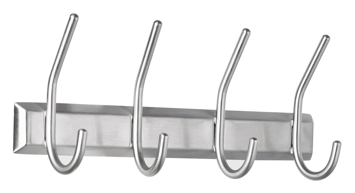 Alco - Albert 2841 Coat Rack with 4 Hooks Approx. 31.5 cm Silver