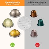 Aieve Aluminum Foil Seal Lids for Nespresso Vertuo Pods 120Pcs view 5