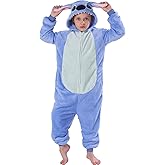 LQYAD Soft Halloween Kids Onesie Cosplay Costume Christmas Holiday Hooded Flannel Suit