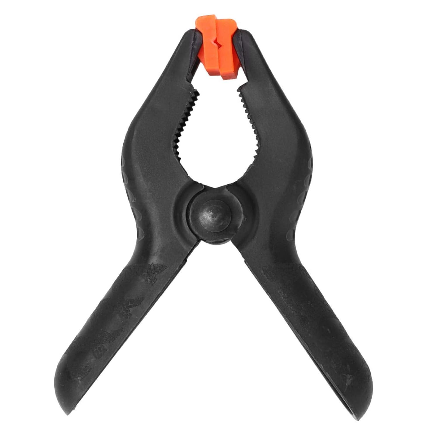 6PCS Plastic Black Woodworking Clamp, Spring Clamp, 4 Inch for Wood