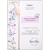 SoulKu All One Bracelets, Handmade Healing Gemstone Jewelry, Motivation Jewelry For Women, Nylon Cord with Brass and Silicone Adjustable Stopper